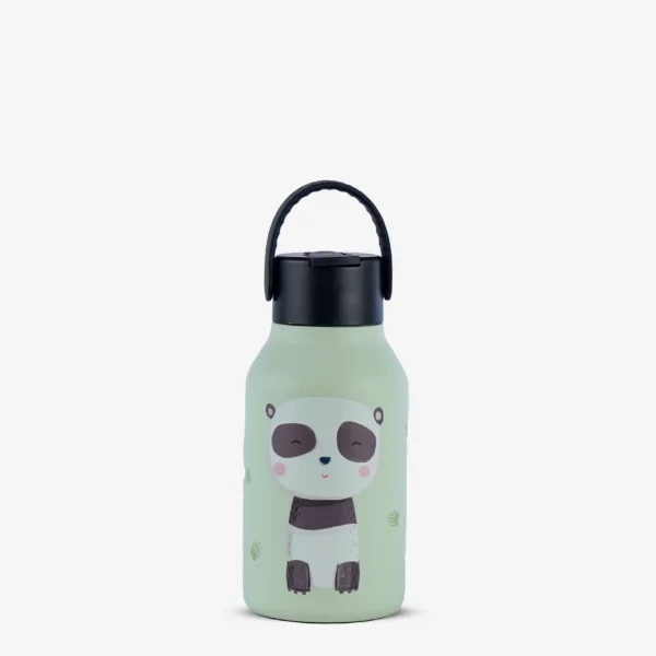 Botella termo de acero con recubrimiento cerámico RUNBOTT Mii Marta Munté 350 ml Panda