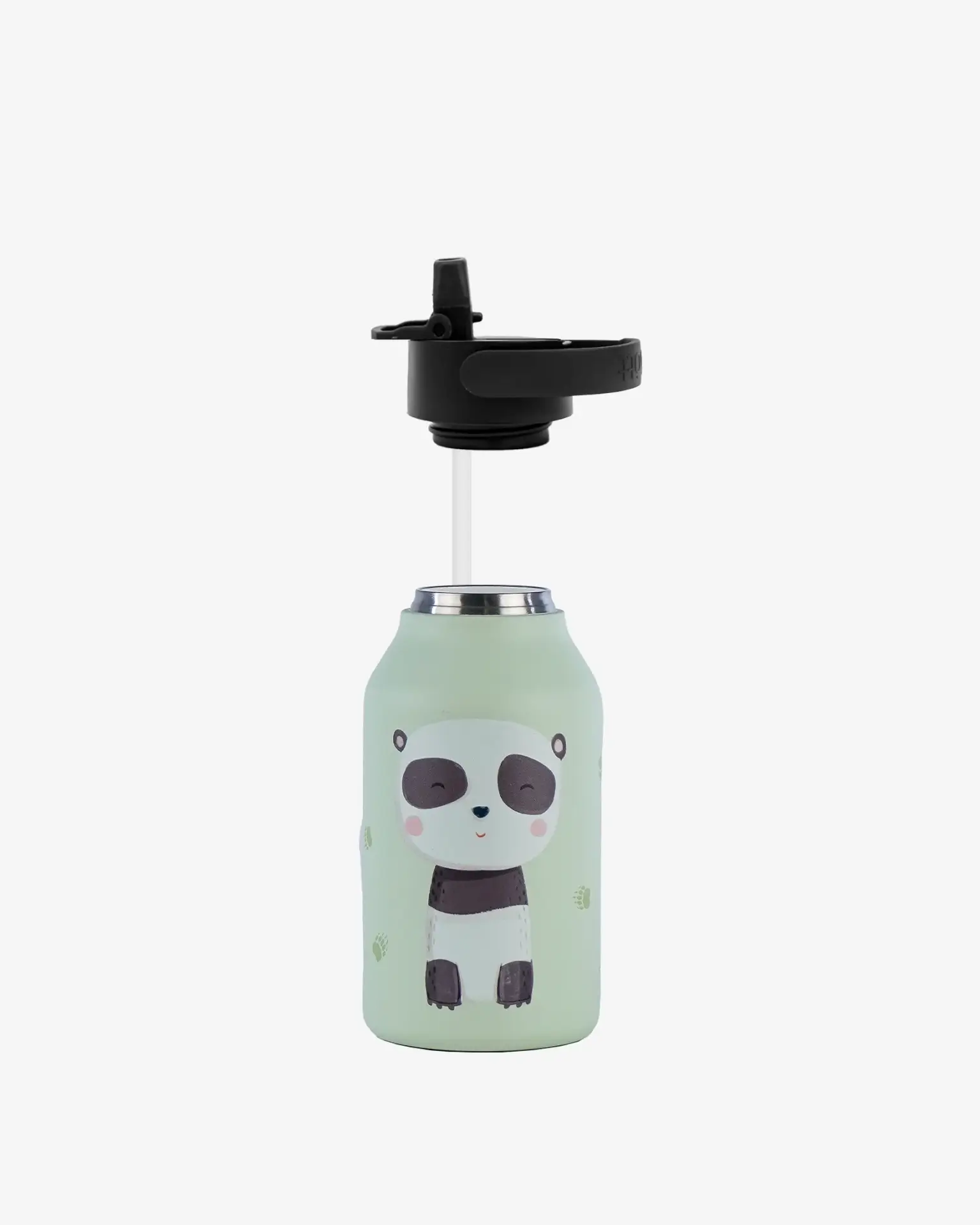 Botella termo de acero con recubrimiento cerámico RUNBOTT Mii Marta Munté 350 ml Panda - Imagen 2