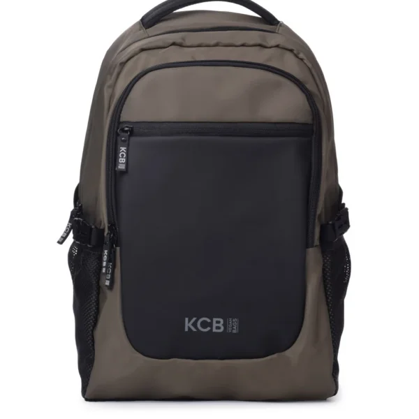 Mochila Business porta ordenador 15,6" KCB Serie doble Kaki/negro