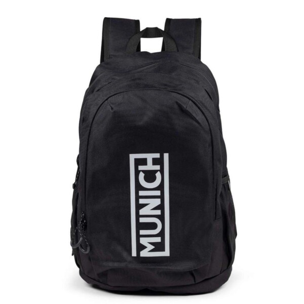 Mochila deportiva doble compartimento MUNICH Slim Negro