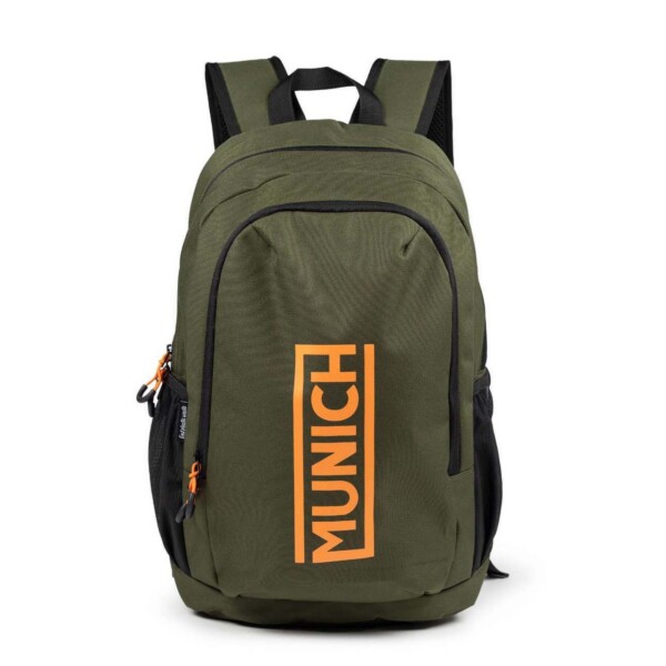 Mochila deportiva doble compartimento MUNICH Slim Kaki