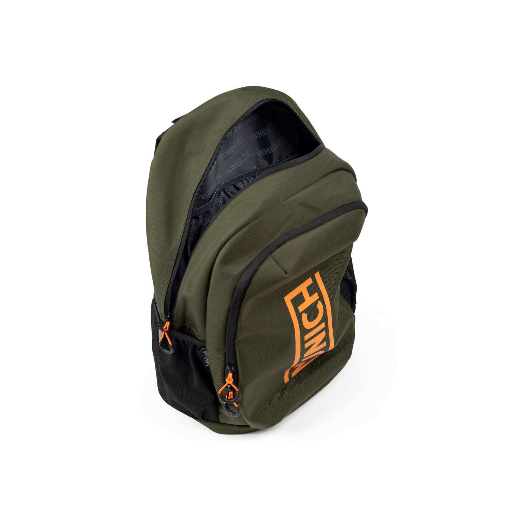 Mochila deportiva doble compartimento MUNICH Slim Kaki - Imagen 2