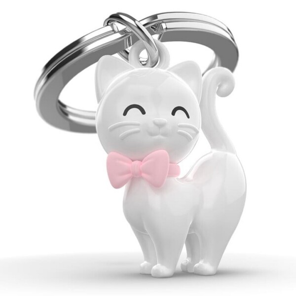 Llavero METALMORPHOSE Gato Blanco