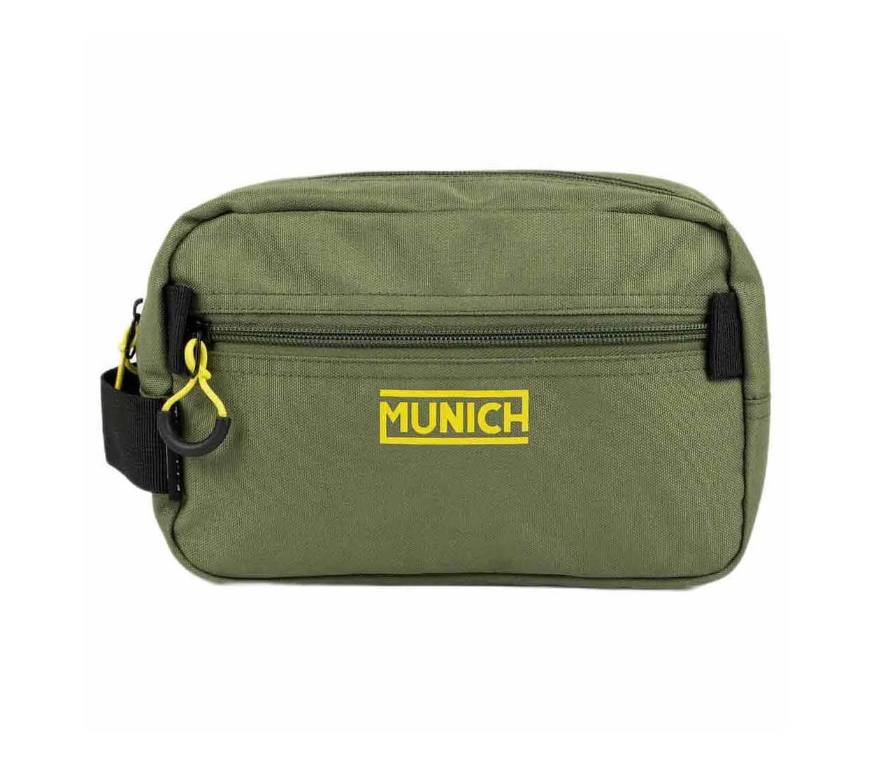 Neceser de línea deportiva MUNICH Toiletry verde