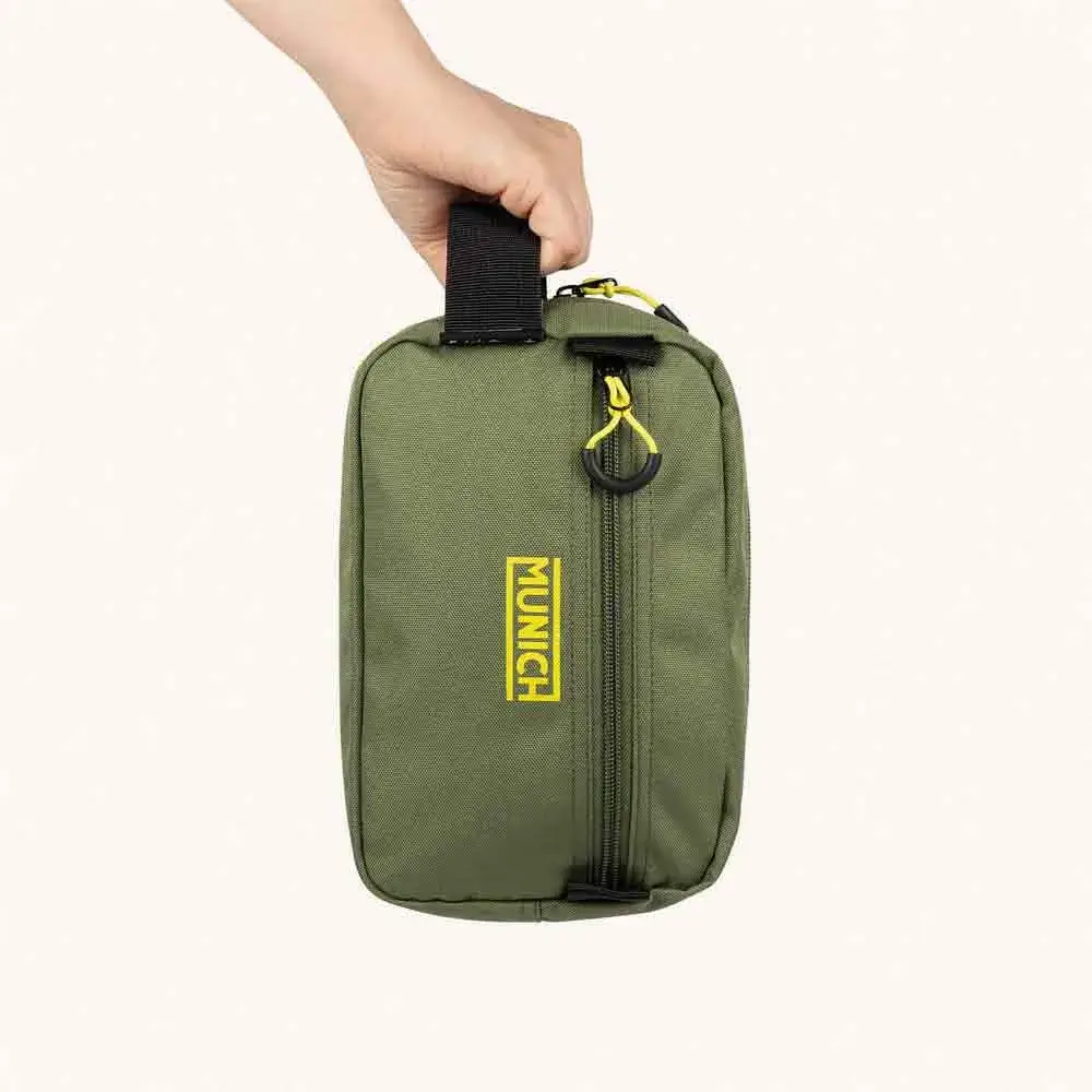 Neceser de línea deportiva MUNICH Toiletry verde - Imagen 3