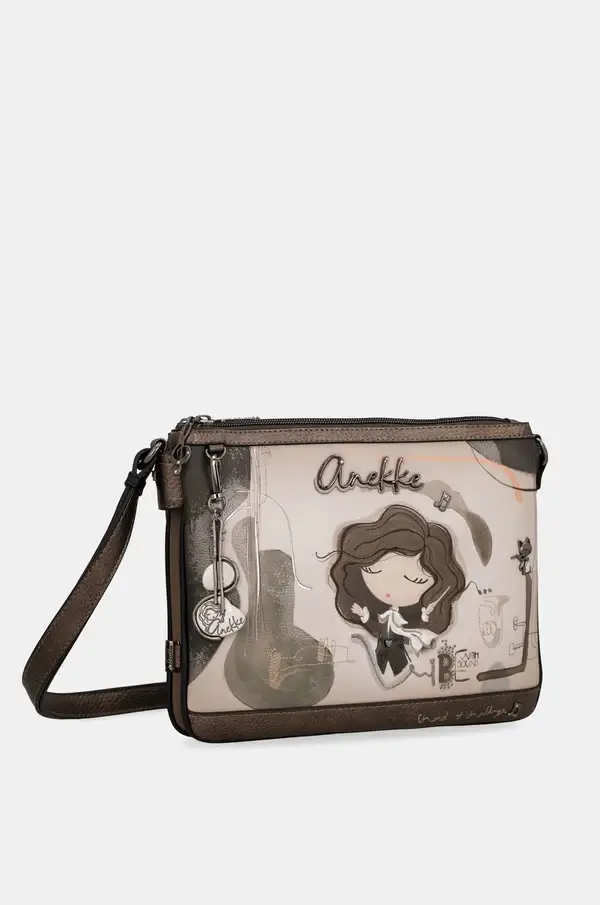 Bandolera cuadrada doble compartimento ANEKKE Orchestra -145 - Imagen 6