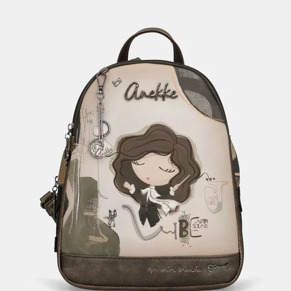 Mochila triple compartimento con asas antirrobo ANEKKE Orchestra -044