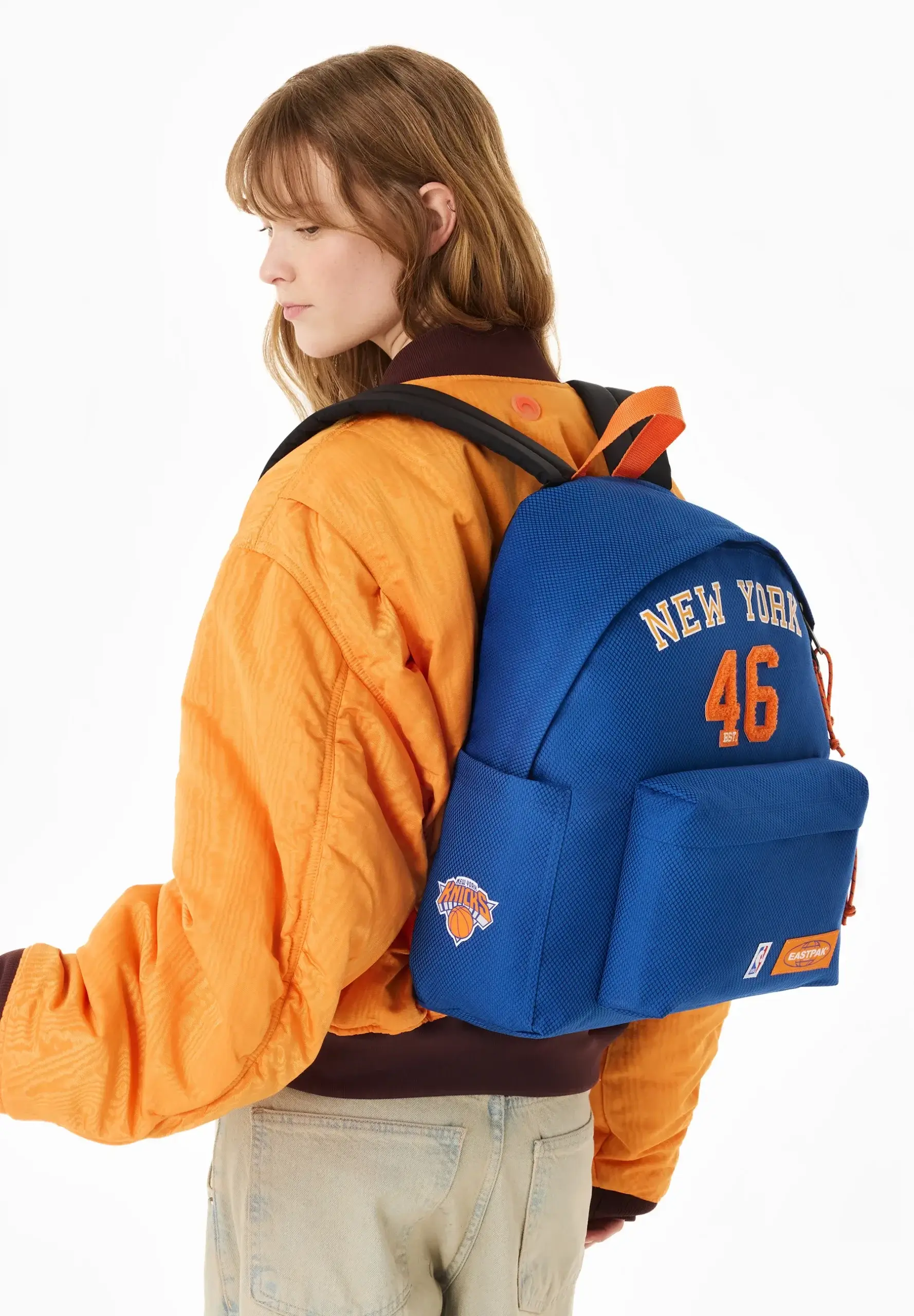 Mochila porta ordenador 14" EASTPAK Day Pak'r D0P New York Knicks - Imagen 5
