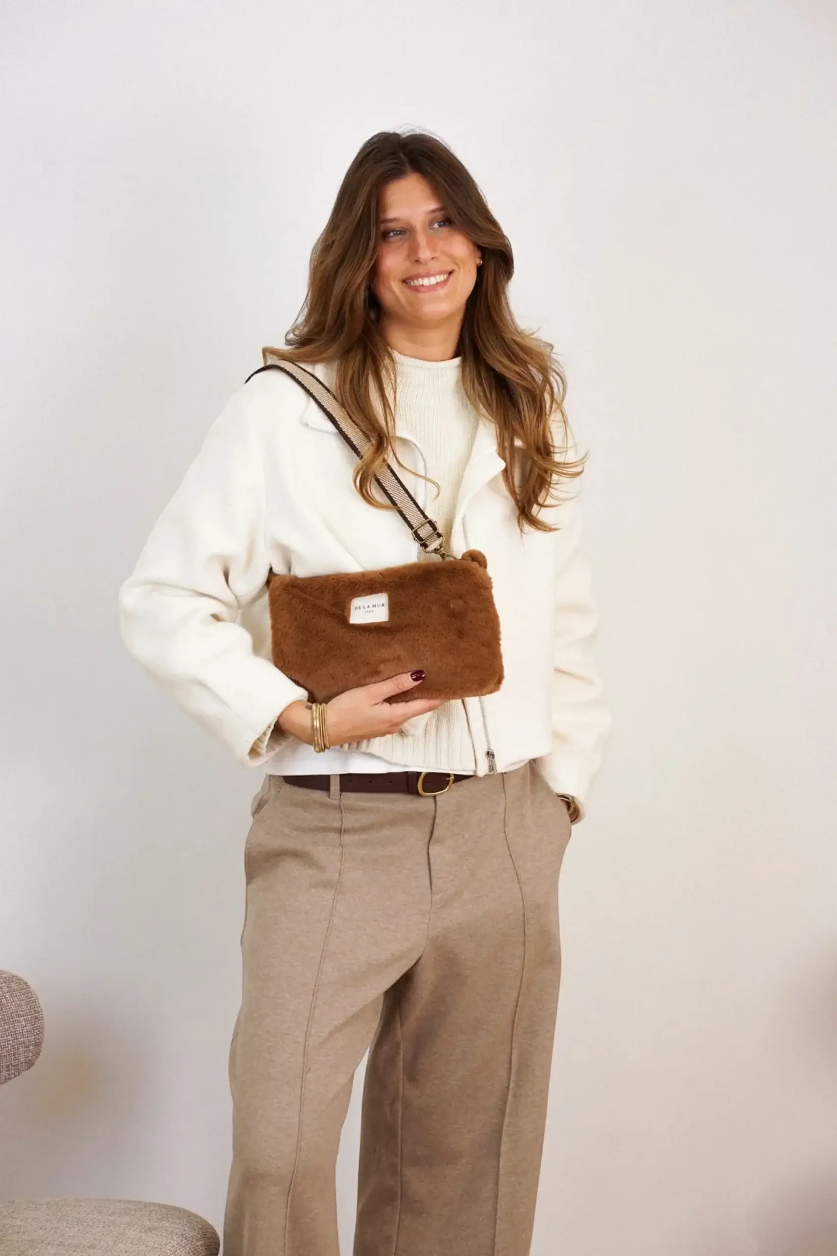Bolso bandolera pequeño DE LA MUR BAG31 Pile