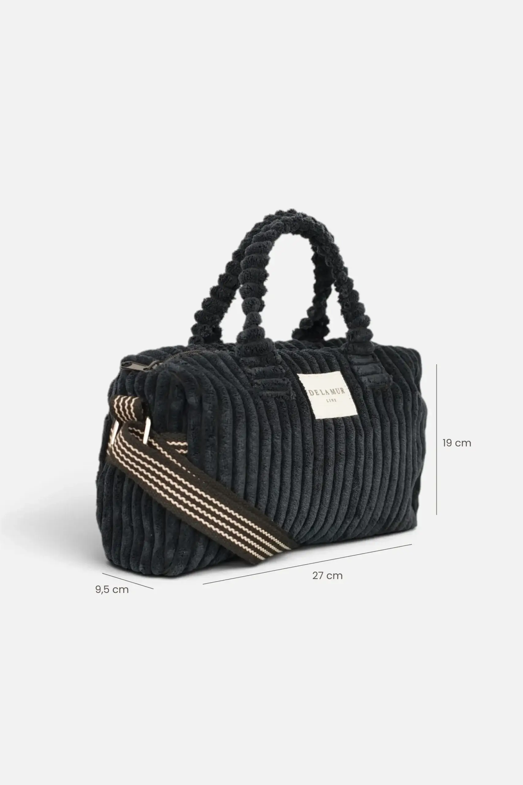 Bolso de mano y bandolera DE LA MUR BAG36 Curly - Imagen 3