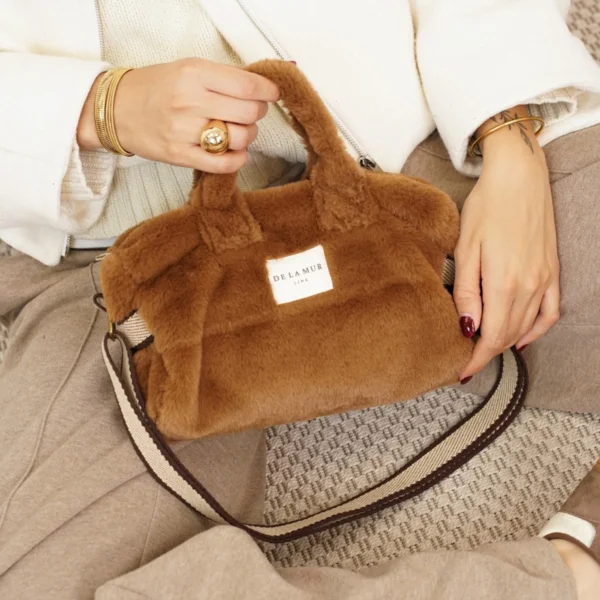 Bolso pequeño de mano y bandolera DE LA MUR BAG36 Pile