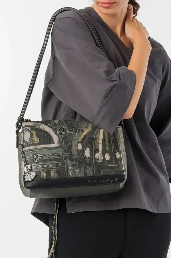 Bolso bandolera triple compartimento ANEKKE Melody -184 - Imagen 8
