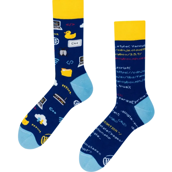 Calcetines adulto unisex MANY MORNINGS The Coder